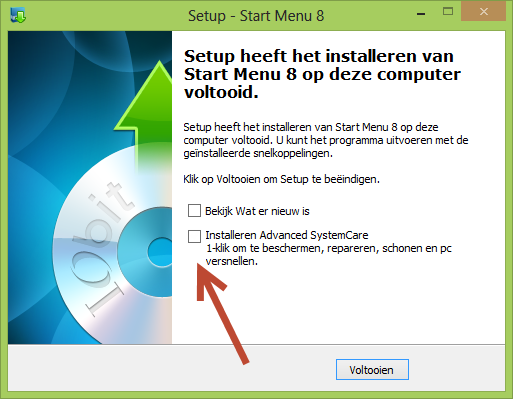  Advanced Systemcare installeren