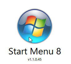 Start menu Windows 8