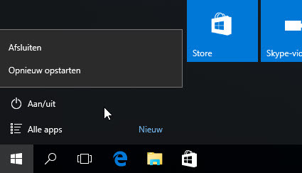 windows sneller afsluiten