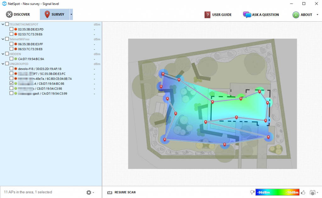 netspot WiFi survey