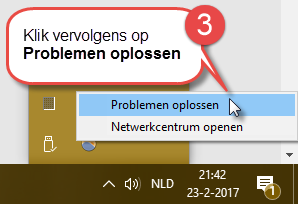 Probleem oplossen wifi verbinding