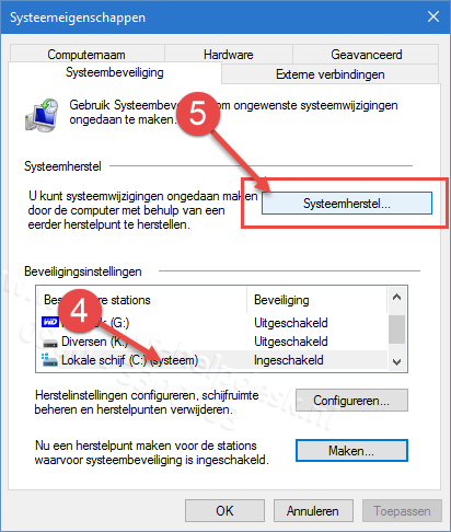 Blij Bloedbad Mew Mew Systeemherstel Windows 10 - Windows Helpdesk