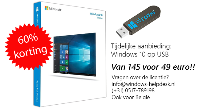 Windows 10 kopen voor een oudere computer - Helpdesk