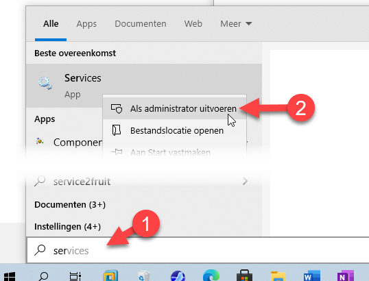 audio service controleren