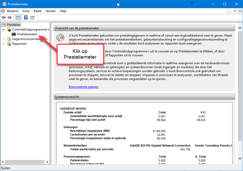 prestatiemeter