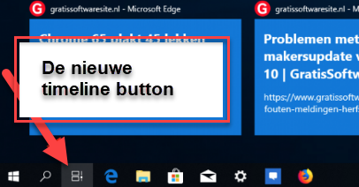 tijdlijn in Windows