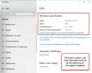 Welke Windows versie