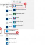 standaard apps per bestandstype